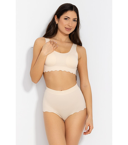 Прашки в телесен цвят с вълнообразен кант FEEL GOOD снимка