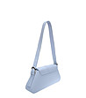 Светлосиня раменна чанта с метална катарама CELESTE-2 снимка