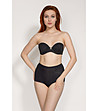 Черни бикини с висока талия LARA и с памук-0 снимка